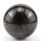 4.33'' Black Rutile,Tourmaline Quartz Sphere Crystal Healing Hand Carved Crystal Ball