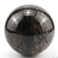 4.33'' Black Rutile,Tourmaline Quartz Sphere Crystal Healing Hand Carved Crystal Ball