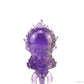 Awesome Amethyst Vajira Sculpture Artifact Crystal Healing Hand Carved