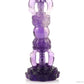 Awesome Amethyst Vajira Sculpture Artifact Crystal Healing Hand Carved