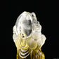 3.68'' Brazil Citrine Ganesh Buddha Sculpture Crystal Healing Hand Carved Ornaments