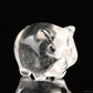 Clearquartz Pig Sculpture Crystal Healing Hand Carved Ornaments