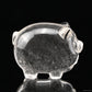 Clearquartz Pig Sculpture Crystal Healing Hand Carved Ornaments