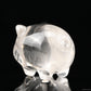 Clearquartz Pig Sculpture Crystal Healing Hand Carved Ornaments