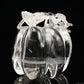 Vivid Clearquartz Mantis Sculpture Crystal Healing Hand Carved Ornaments