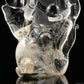 10.6'' Clearquartz GuanYin Sculpture Crystal Healing Hand Carved Ornaments