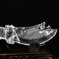 Awesome Clearquartz Dragon Knife Sculpture Crystal Healing Hand Carved