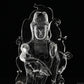 9.96'' Clearquartz GuanYin Sculpture Crystal Healing Hand Carved Ornaments