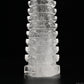 9.13'' Clearquartz WenChang Pagoda Sculpture Crystal Healing Hand Carved Ornaments