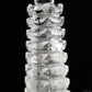 9.13'' Clearquartz WenChang Pagoda Sculpture Crystal Healing Hand Carved Ornaments