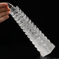 9.13'' Clearquartz WenChang Pagoda Sculpture Crystal Healing Hand Carved Ornaments