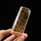 STUNNING Golden Rutile Cylinder Rutilated Crystal Crystal Healing Hand Carved AAA Level Crystal FreeForm