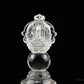 Awesome Clearquartz Vajira Bell Sculpture Artifact Crystal Healing Hand Carved