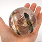 2.91'' Dark Green Tourmaline Sphere Hand Carved Crystal Healing Sphere/Ball