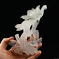 6.29'' Gardenquartz Bird Sculpture Crystal Healing Hand Carved Crystal Carving