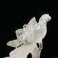 6.29'' Gardenquartz Bird Sculpture Crystal Healing Hand Carved Crystal Carving