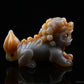 3.46'' Agate Pixiu Sculpture Crystal Healing Hand Carved