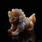 3.46'' Agate Pixiu Sculpture Crystal Healing Hand Carved