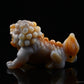 3.46'' Agate Pixiu Sculpture Crystal Healing Hand Carved