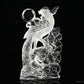 7.67'' Clearquartz Phoenix Sculpture Crystal Healing Hand Carved Crystal Ornaments