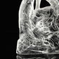 7.67'' Clearquartz Phoenix Sculpture Crystal Healing Hand Carved Crystal Ornaments