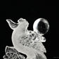 7.67'' Clearquartz Phoenix Sculpture Crystal Healing Hand Carved Crystal Ornaments