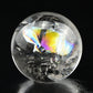 2.08'' Rainbow Clearquartz Sphere Crystal Healing Hand Carved Sphere/Ball