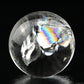 2.08'' Rainbow Clearquartz Sphere Crystal Healing Hand Carved Sphere/Ball