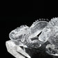 8.66'' Clearquartz Dragon Sculpture Hand Carved Super Realistic