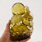 Awesome Brazil Citrine Dragon Sculpture,Hand Carved Super Realistic,Crystal Healing