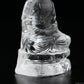 3.33'' Clearquartz Shakyamuni Buddha Sculpture Crystal Healing Hand Carved