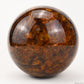 5.47'' Dark Goldenhealer Sphere Crystal Healing Hand Carved Sphere/Ball