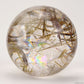 3.72'' Red Green Tourmaline Sphere Crystal Healing Hand Carved Sphere/Ball