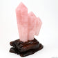 Rosequartz Tower Three Towers Clusterquartz Hand Carved Crystal Healing