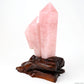 Rosequartz Tower Three Towers Clusterquartz Hand Carved Crystal Healing