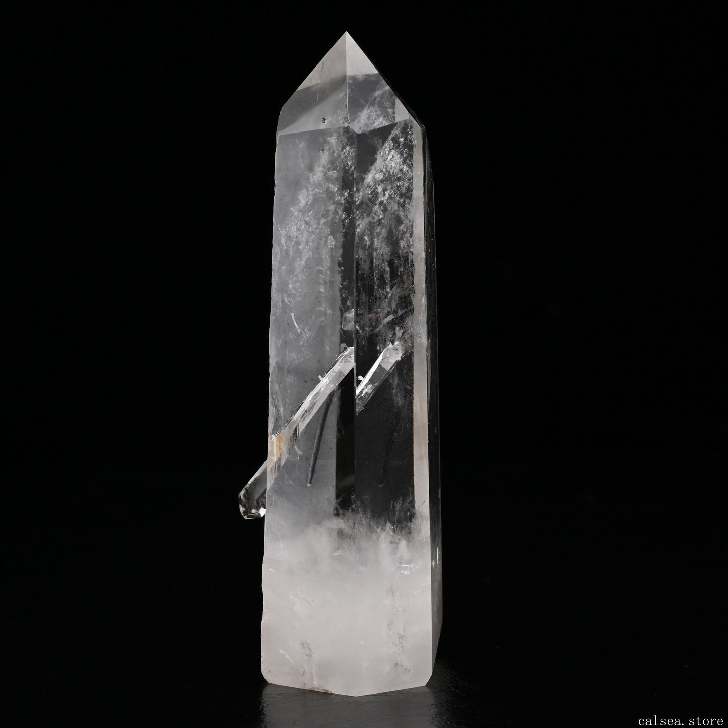 Clearquartz Tower Manifestation Quartz Tower Quartz In Quartz Healing Hand Carved