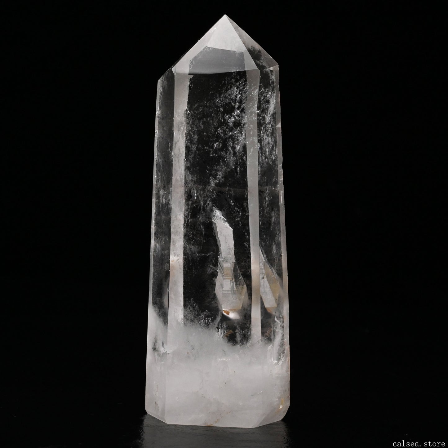 Clearquartz Tower Manifestation Quartz Tower Quartz In Quartz Healing Hand Carved