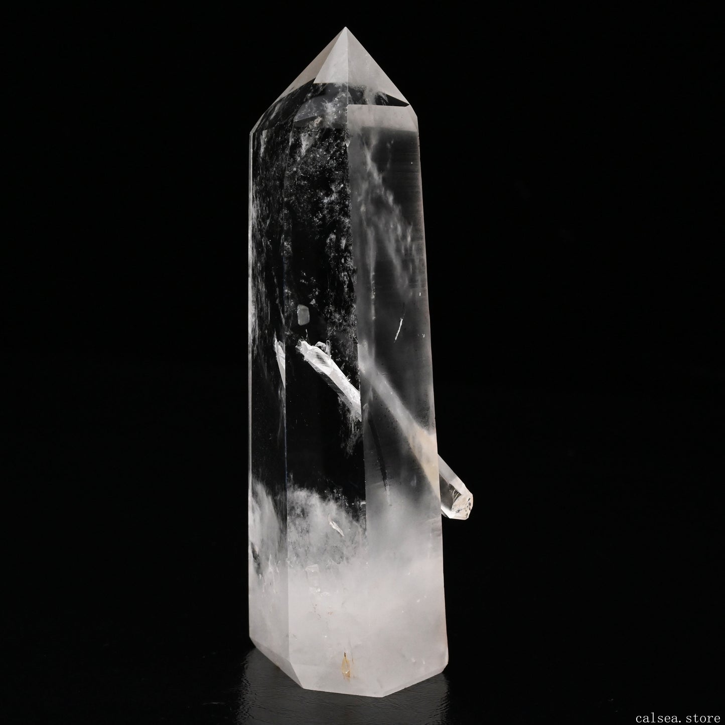 Clearquartz Tower Manifestation Quartz Tower Quartz In Quartz Healing Hand Carved