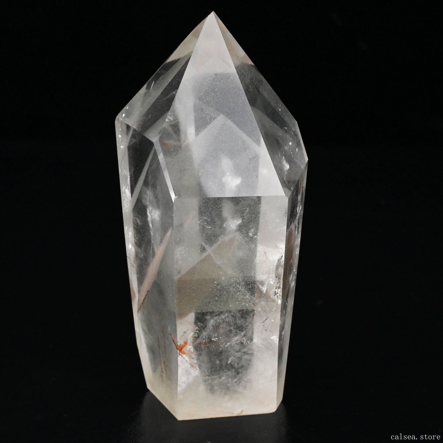 Phantom Gardenqaurtz Tower Phantom/Lodalite Quartz Healing Hand Carved Tower/Point