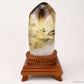 7.51'' Smokey Citrine FreeForm Brazil Citrine Crystal Healing Hand Carved