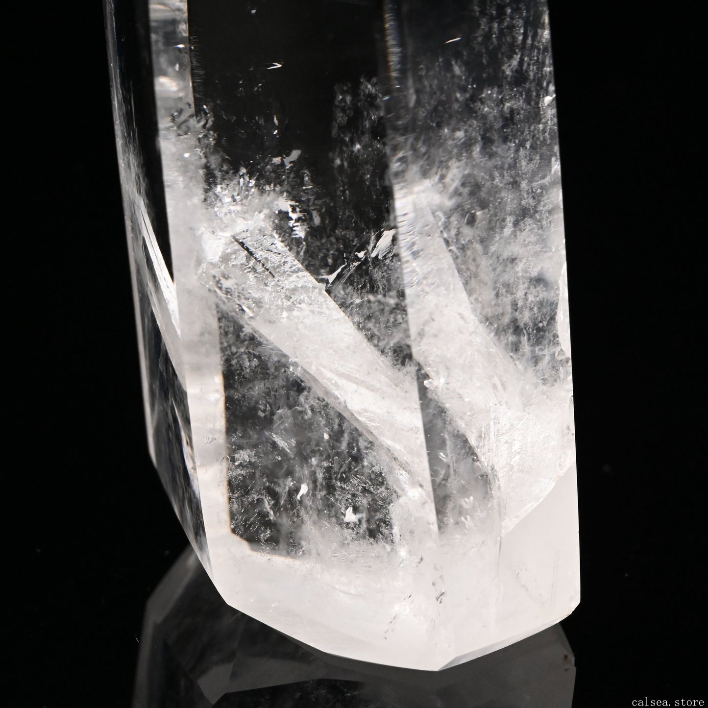 Manifestation Quartz Tower,Clearquartz Point Quartz In Quartz Healing Hand Carved