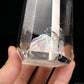 Rainbow Clearquartz Tower Crystal Healing Hand Carved