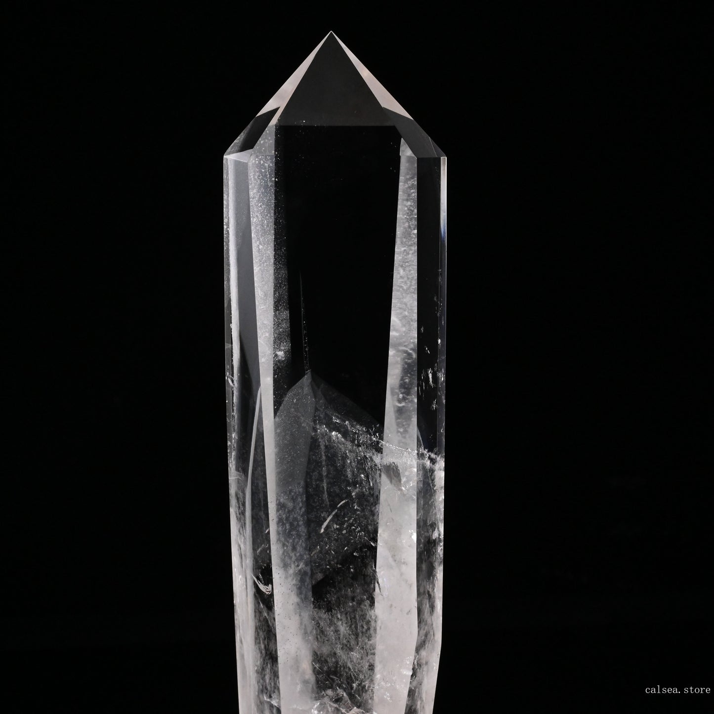 Phantom Mountain Clearquartz Tower Crystal Healing Hand Carved