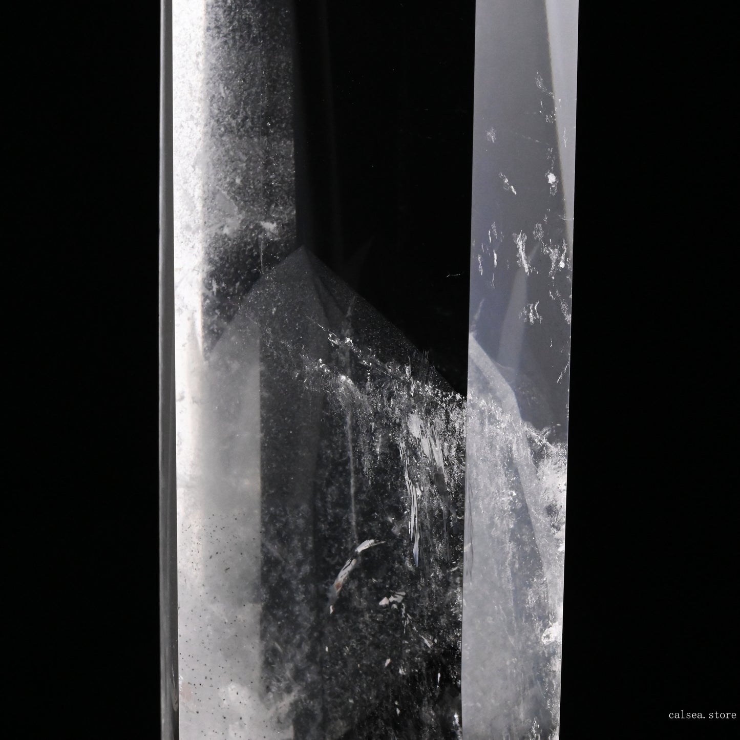 Phantom Mountain Clearquartz Tower Crystal Healing Hand Carved