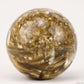 2.78'' Green Mica Sphere Crystal Healing Hand Carved Sphere/Ball