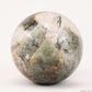 Three Green Mountain Gardenquartz,Lodalite Quartz Sphere Crystal Healing Hand Carved