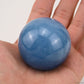 1.83'' Gemstone Aquamarine  Sphere Crystal Healing Hand Carved Sphere/Ball