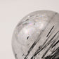 2.99'' Black Rutile,Tourmaline Quartz Sphere Crystal Healing Hand Carved Crystal Ball