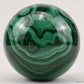 3.85'' Gemstone  Malachite Sphere Crystal Healing Hand Carved Sphere/Ball