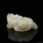 1.27'' HeTian Jade PiXiu Sculpture Hand Carved Super Realistic